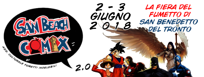 San Beach Comix 2.0: Cercasi Volontari!