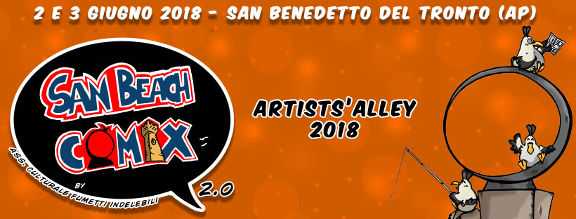 San Beach Comix: Artists’Alley 2018