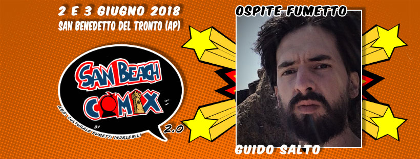 Ospite San Beach Comix 2018: Guido Salto