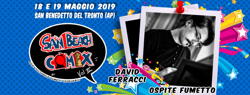 Ospite Fumetto San Beach Comix 2019: David Ferracci