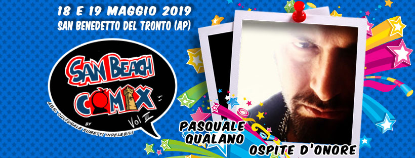 Ospite D’Onore San Beach Comix 2019: Pasquale Qualano