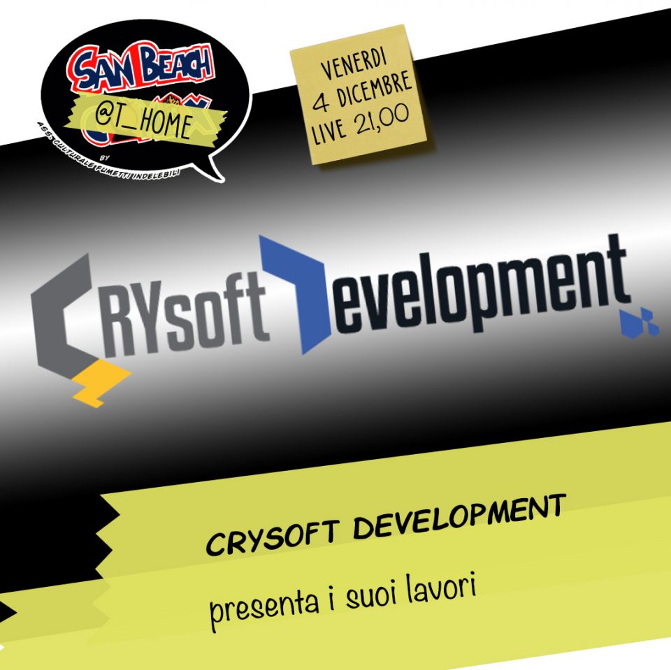 San Beach Comix @t Home: CRYsoft Development presenta i suoi lavori