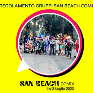 Partecipazione gruppi San Beach Comix 2023
