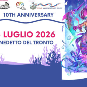 San Beach Comix 2026: Svelato il manifesto della decima edizione firmato dal Maestro Paolo Barbieri