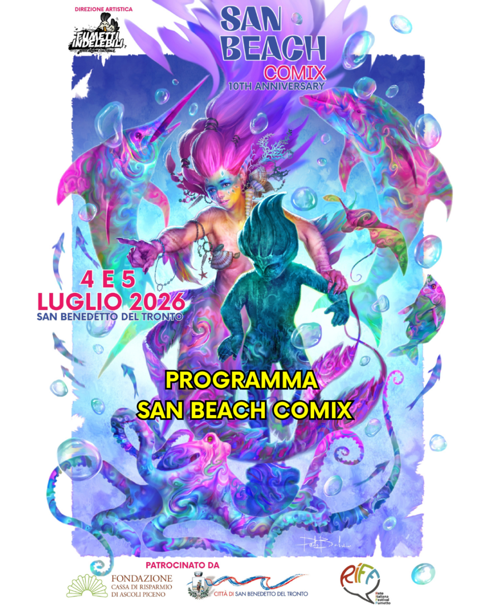 Programma San Beach Comix 2026